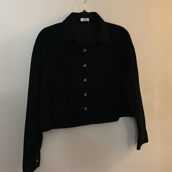 NWOT ARDENE CORDUROY CROP JACKET - Picture 7 of 15